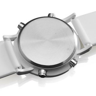 montre sportive cadran miroir blanche 00203730 144 ecrire un