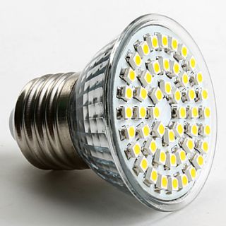 SMD 48 LED chaude ampoule blanche 120 150lm de lumière (230v, 2,5 3w