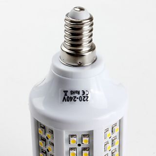 USD $ 13.29   E14 SMD 3528 156LED 500LM 8.5W Warm White Corn Bulbs