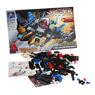 3D Puzzle Spider Super Man Fighter Building Block (133 pcs, No.6002