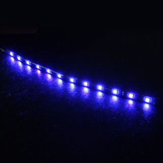 USD $ 4.19   30cm 12*5050 SMD Blue LED Car Signal Strip Lights (DC 12V