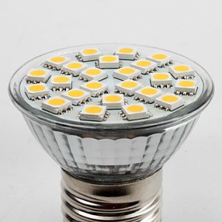 EUR € 4.59   e27 5050 SMD 24 LED warm wit 130 150lm gloeilamp (230 V