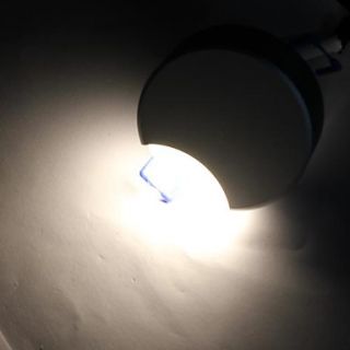 160lm blanc chaud 1 filet en forme ampoule à led plafonnier (3w, CA