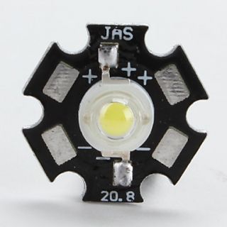 USD $ 1.19   Bridgelux 3200 3500k 3W 170 190LM 700mAh Warm White LED