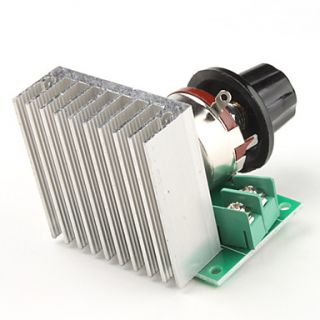 USD $ 13.69   3800W Adjustable 0~220V Voltage Regulator for Dimming