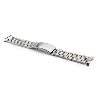 USD $ 11.19   Unisex Stainless Steel Watch Band 20MM (Silver),