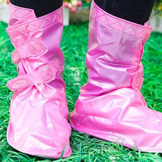 USD $ 11.19   Adjustable Waterproof Shoe Covers (Pink),