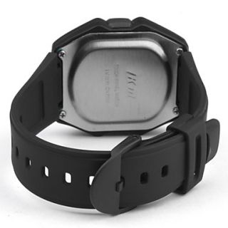 USD $ 6.59   Touch Screen Remote Control Automatic Wrist Watch   Black