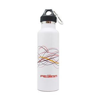 USD $ 21.59   600ML Sports Vacuum Bottle/Vacuum Flask(White/Black/Red