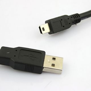 USD $ 7.99   USB 2.0 A Male to Mini B 5 Pin Extension Data Cable for