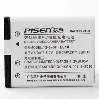 EUR € 8.64   Pisen batteria fotocamera EL10 per Nikon S200, S210
