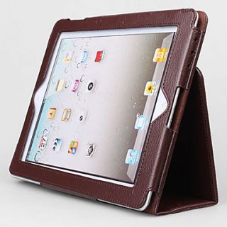 USD $ 15.59   Litchi Grain Protective PU Leather Case with Stand for