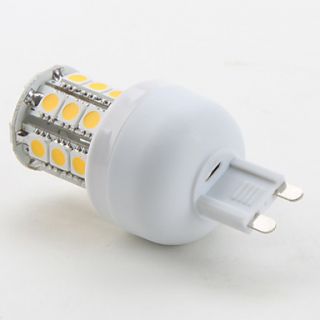 USD $ 4.99   G9 27x5050 SMD 3.5W 300LM 2800 3200K Warm White Light LED