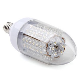 e27 78 led 3 3.5w 180 250LM 2800 3300K warm wit kaarslamp (220 240v