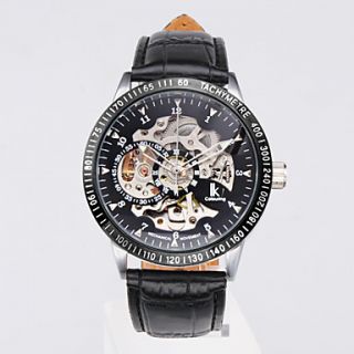 herrer s stilfuld automatisk armbandsur sort 00235422 182 skriv en