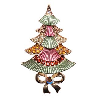 USD $ 3.99   Colorful Christmas Tree Crystal Ornaments,