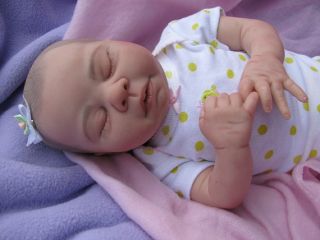Reborn Preemie Baby Girl Kaelin by Denise Pratt So Cute