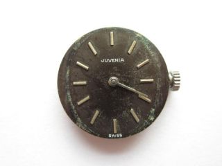 Juvenia Cal 765 Swiss Watch Movement and Dial Runs and Keeps Time