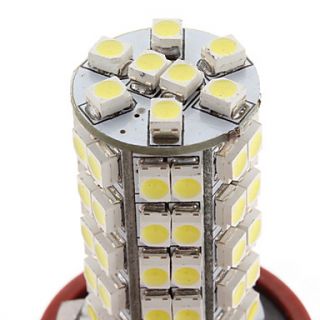 H8 3W 68 SMD 240 270Lm Natural White Light LED lamp voor in de auto