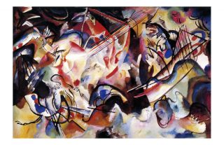 Wassily Kandinsky Art Poster Composition VI
