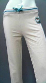Kangaroos Junior XL Stretch sweat Pants Tan Beige Solid Designer