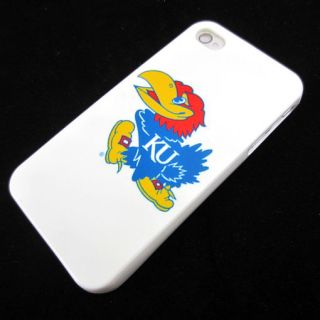 Kansas Jayhawks Silicone Rubber Skin Case Phone Cover for Apple iPhone