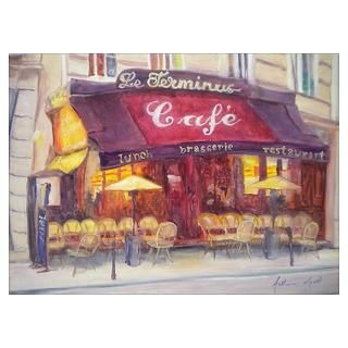 Cafe le Terminus 2010 (oil on canvas) for $19.00