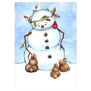 Snowman Posters & Prints