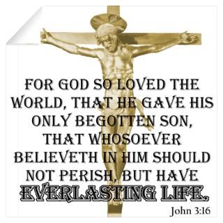 Wall Art  Wall Decals  John 316 Wall Decal