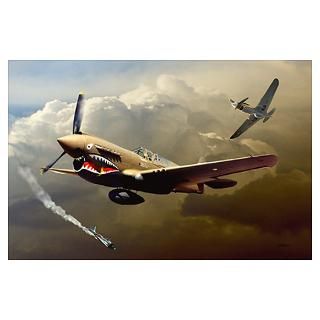 Wall Art  Posters  P 40 Curtis Warhawk Victory Poster