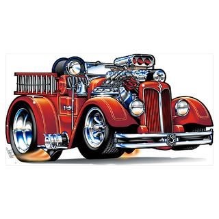 Fire Engine Posters & Prints