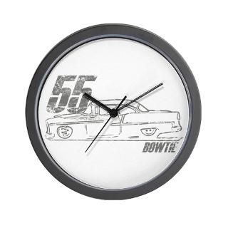 55 Bowtie Distressed Wall Clock