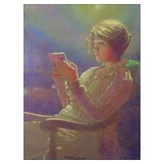 Wall Art  Posters  Woman Reading, 1921 (pastel on