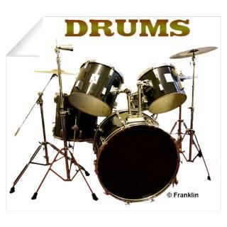 Drum Wall Decals  Drum Wall Stickers