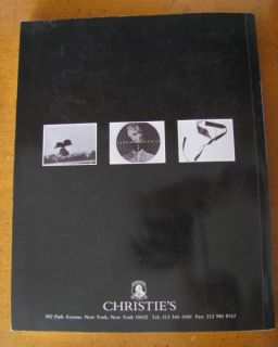 CHRISTIES Photograph Auction Catalog 1998 B&W Color Stieglitz Karsh