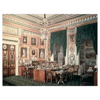 The Study of Alexander III (1845 94) at Gatchina P Poster