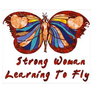 Wall Art  Posters  Strong Woman Learning To Fly