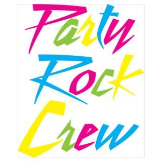 Wall Art  Posters  Party Rock Wall Art Poster