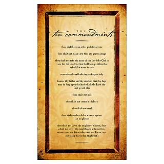 Wall Art  Posters  The Ten Commandments Artwork