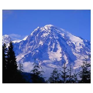 Wall Art  Posters  Mount Rainier Poster