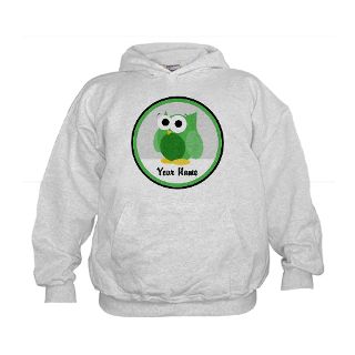 Custom Gifts  Custom Sweatshirts & Hoodies  Funny Cute Green Owl