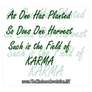 Wall Art  Posters  Field of Karma Poster