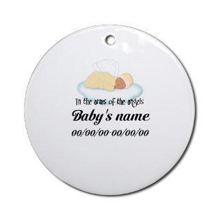 Angel Gifts  Angel Home Decor  Angel Baby Ornament (Round)