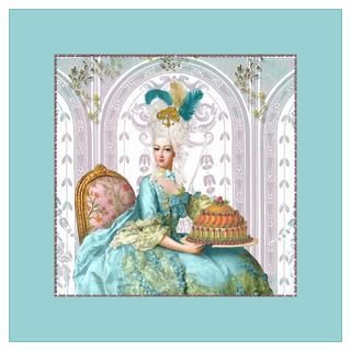 Wall Art  Posters  Marie Antoinette in Turquoise Wall