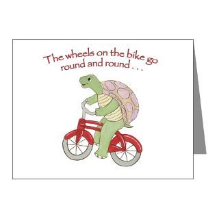 Turtle Hatchlings Note Cards (Pk of 10) by ArtByRandall