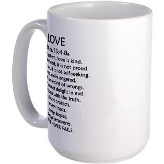 1Cor.13 Love Mug for $18.50