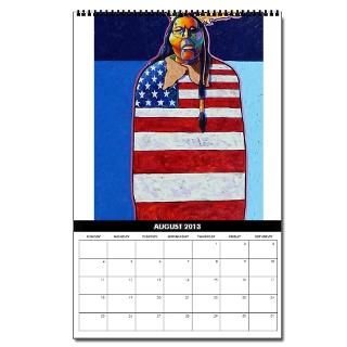 PROUD INDIAN Vertical 2013 Wall Calendar by MIGHTYMACWHOLESALE