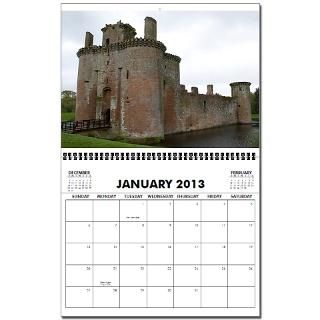 Scottish Castles 2013 2013 Wall Calendar by worldtravelshop