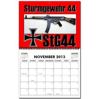 German Weapons of WWII 2013 Wall Calendar by flumecreek