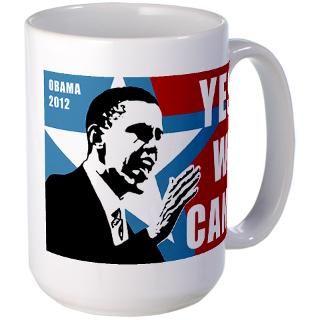 Gifts  2012Meterproobama Drinkware  Yes We Can Obama 2012 Mug
